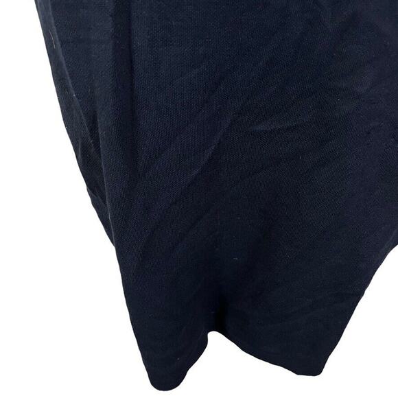 Dressbarn Barn Womens Navy Bell Sleeve Sweater Midi Dress Scalloped Neck sz S - Picture 11 of 16